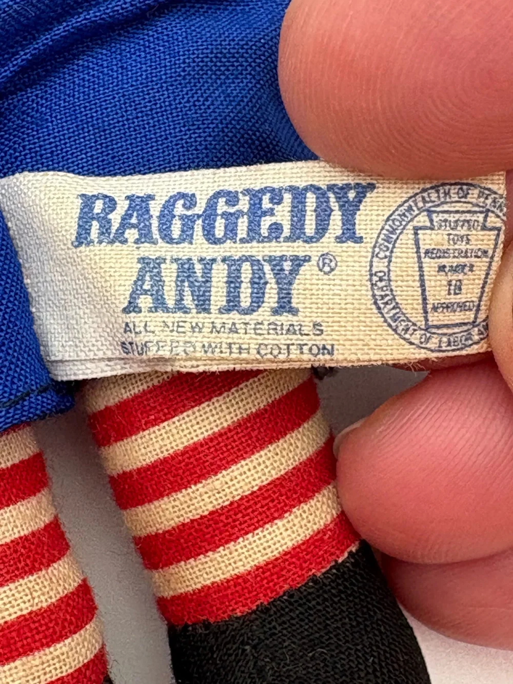 Vintage Raggedy Ann and Raggedy Andy Dolls